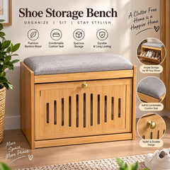 Heavy Duty Sitting Bench Shoe Rack