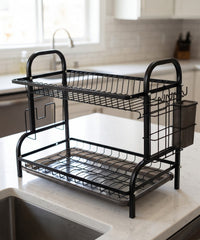 2 Tier Iron Dish Rack