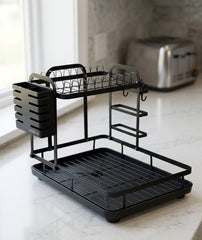 2 Step Iron Dish Rack