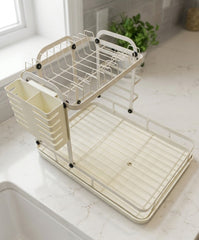 2 Step Iron Dish Rack