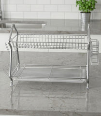 2 Step Iron Dish Rack