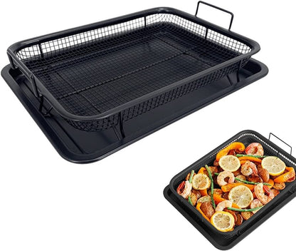 2 Piece Set Non-Stick Crisping Tray