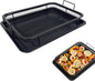 2 Piece Set Non-Stick Crisping Tray
