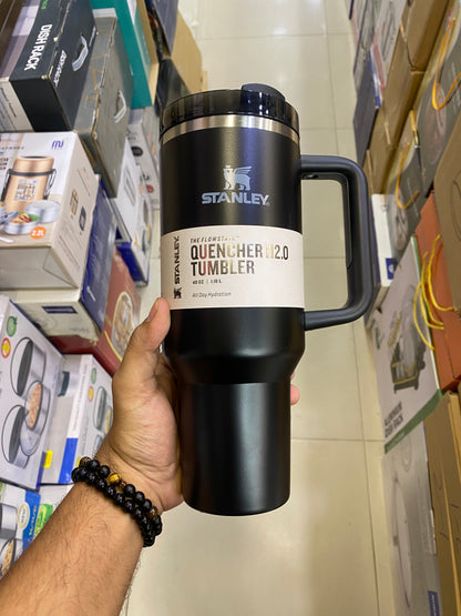 The Black Quencher H2.0 Flow State Tumbler | 40 OZ