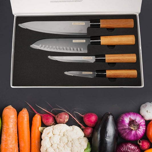 Japanese Knife 4Pcs Set