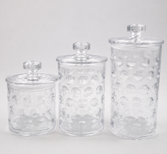 Acrylic 3 Pcs Jar Set