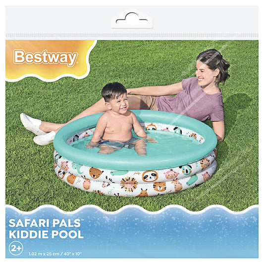 Bestway Round Inflatable Pool With Safari Aminal