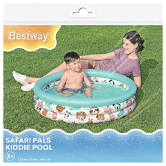 Bestway Round Inflatable Pool With Safari Aminal