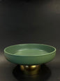 Ceramic Golden Footed
Fruit Bowl - 10 Inch