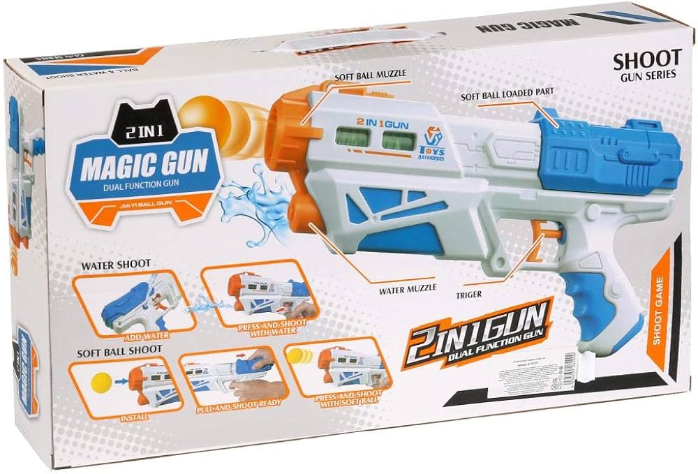 FunBlast 2-in-1 Water Shoot Gun
