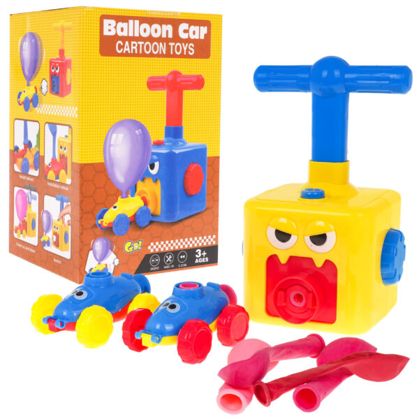 Balloon Car Cartoon Toy Set