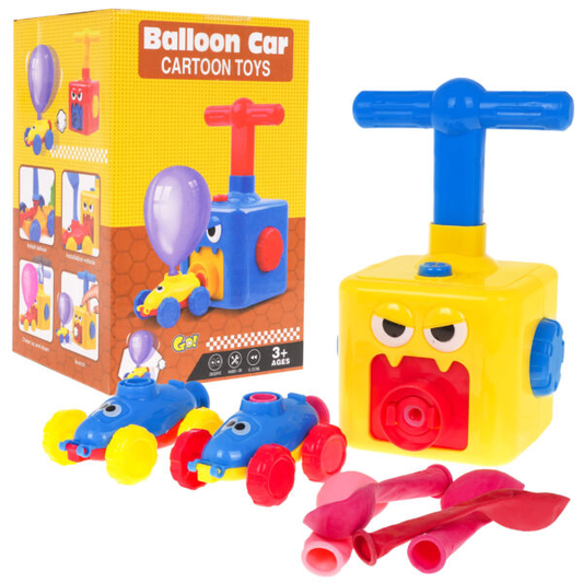 Balloon Car Cartoon Toy Set