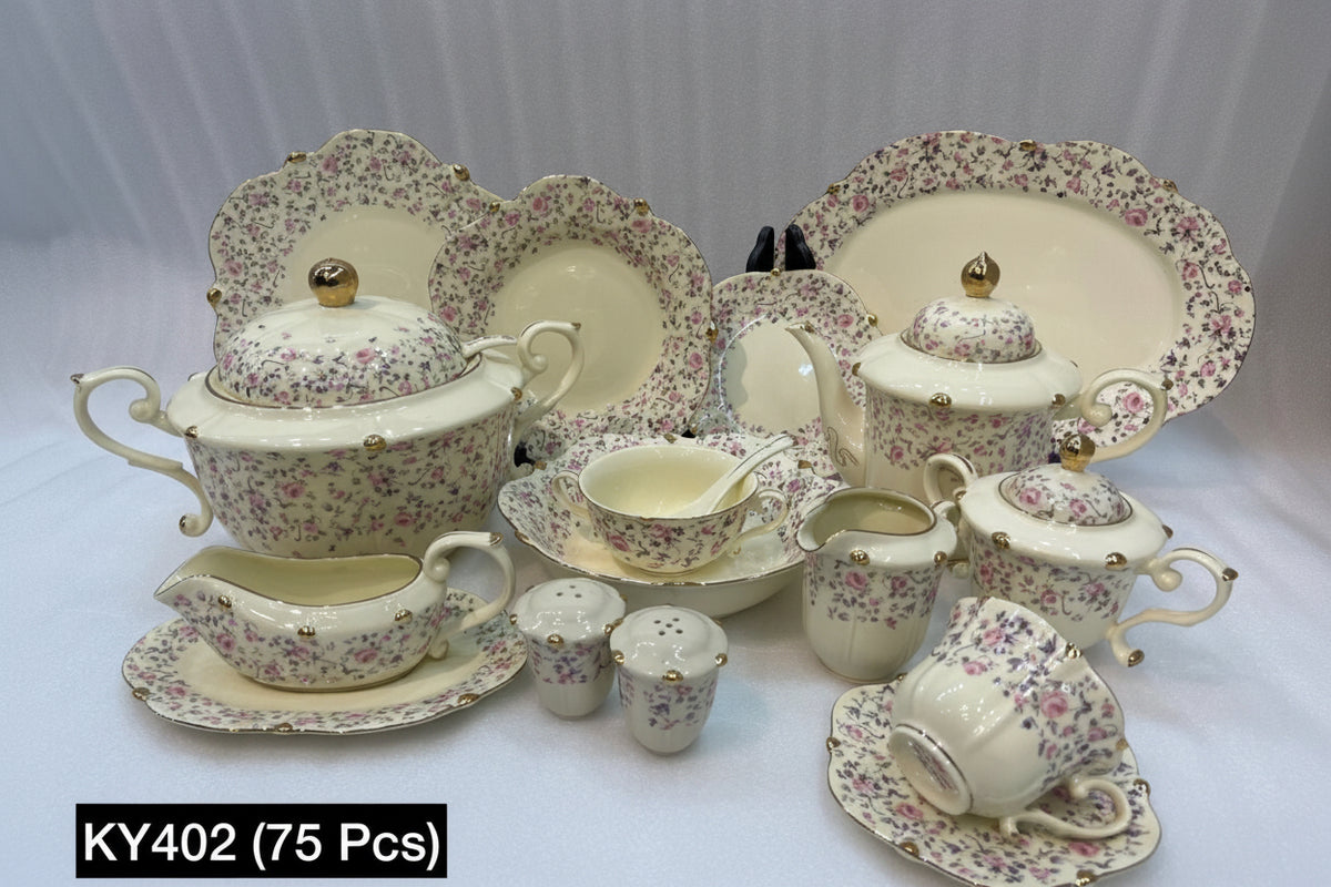 Royal Albart 75 Pcs Dinner Set