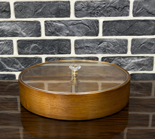Dry Fruit Box With Glass Lid