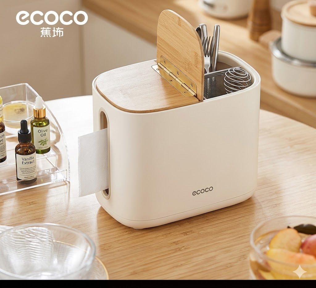 Multipurpose Tissue Box Beige