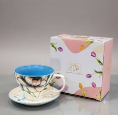 Brilliant Teacup and Saucer Set (2pcs)