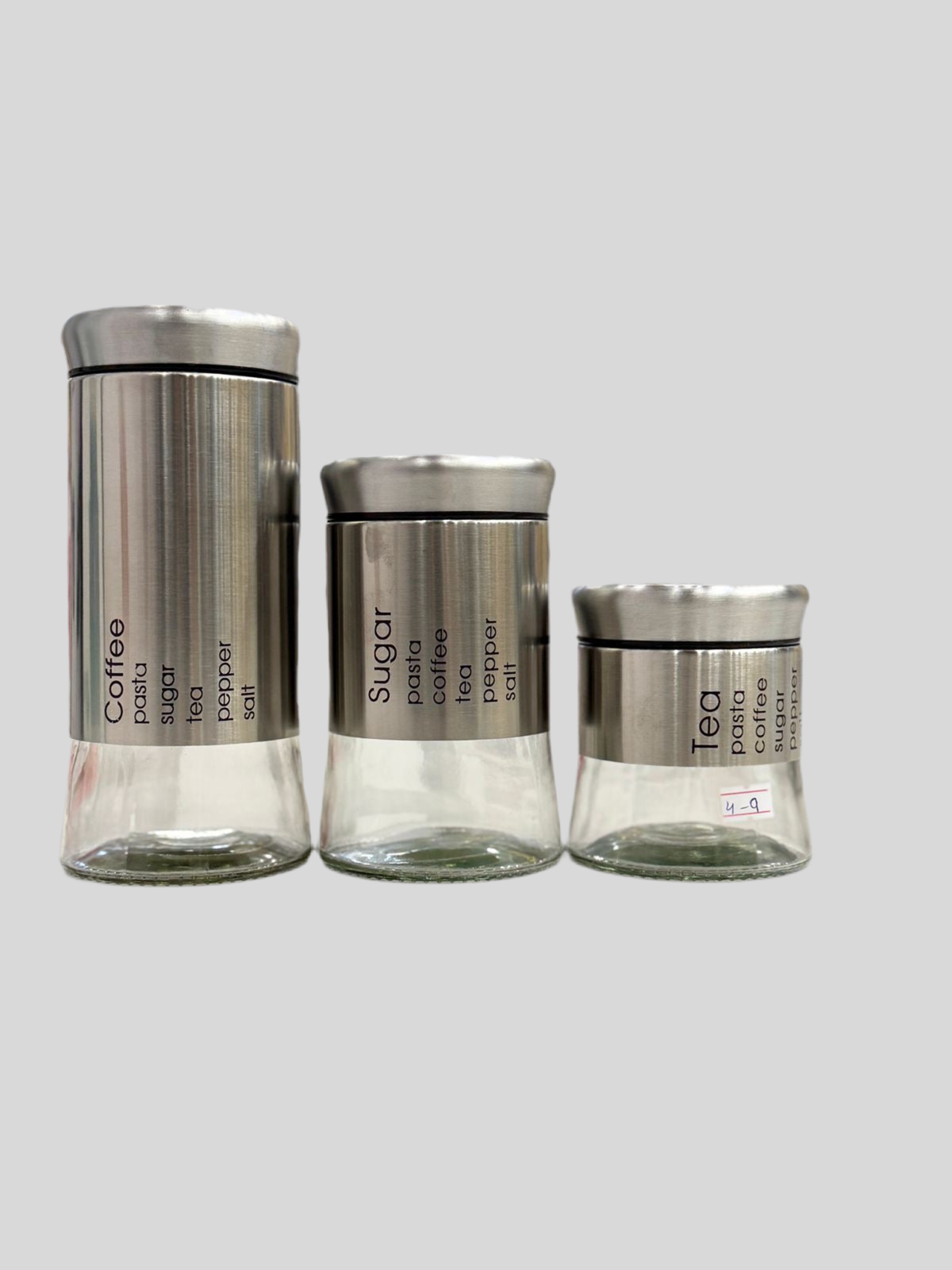Set Of 3 Canisters
