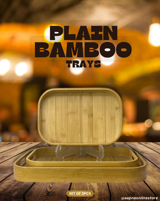 New Wooden Trays Set