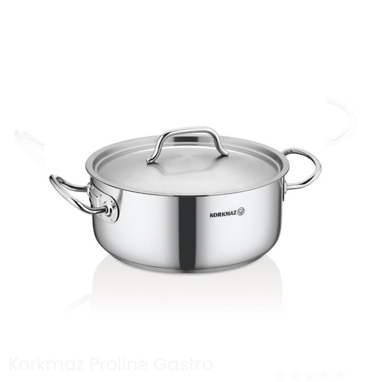 Korkmaz Proline Gastro 40x20 cm Low Casserole A2743