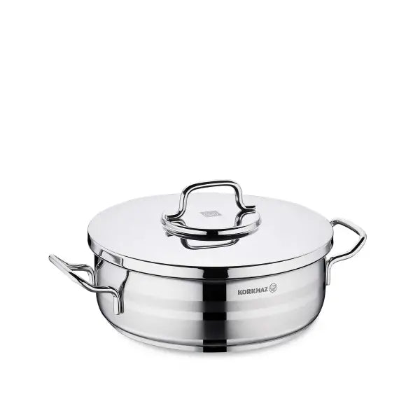 Korkmaz Astra2 Low Casserole 28x10 Cm A2036