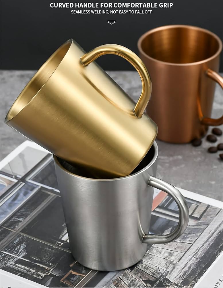 Golden Tea Mug 300 Ml