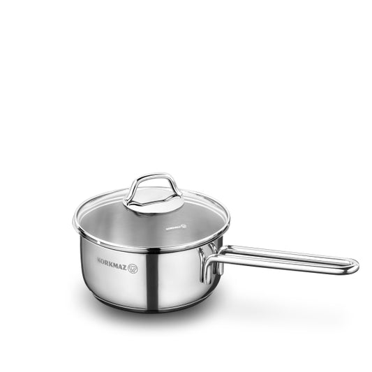Korkmaz Perla Lid 16x8 cm Saucepan A1648