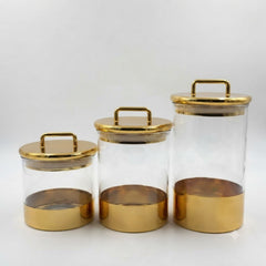 Acrylic 3 Pcs Jar Set