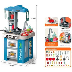 Talented Chef Kitchen Play Set 62 Pcs