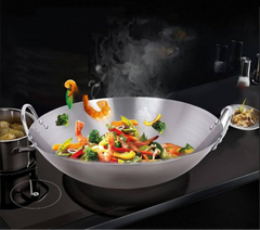Stainless Steel Heavy Gauge Wok