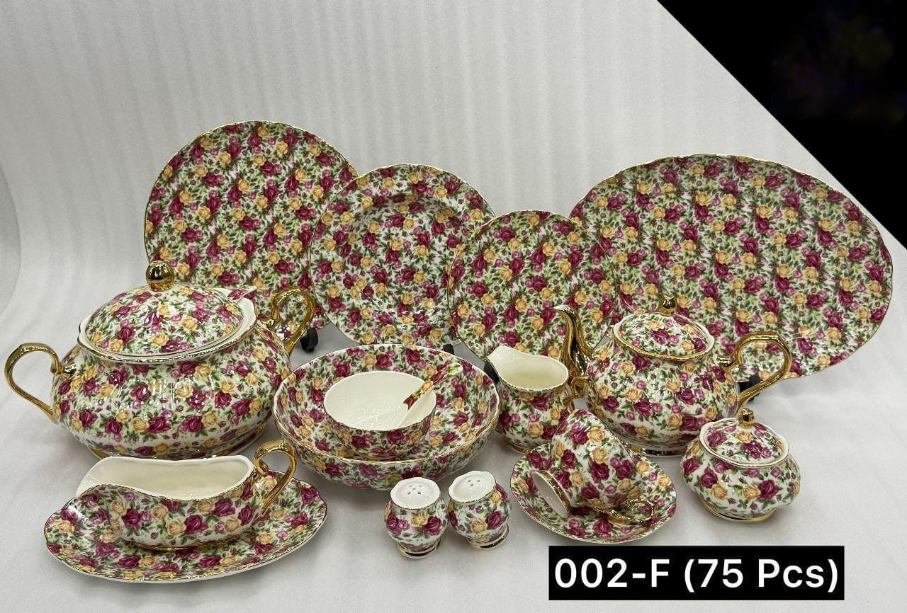 Royal Albart 75 Pcs Dinner Set