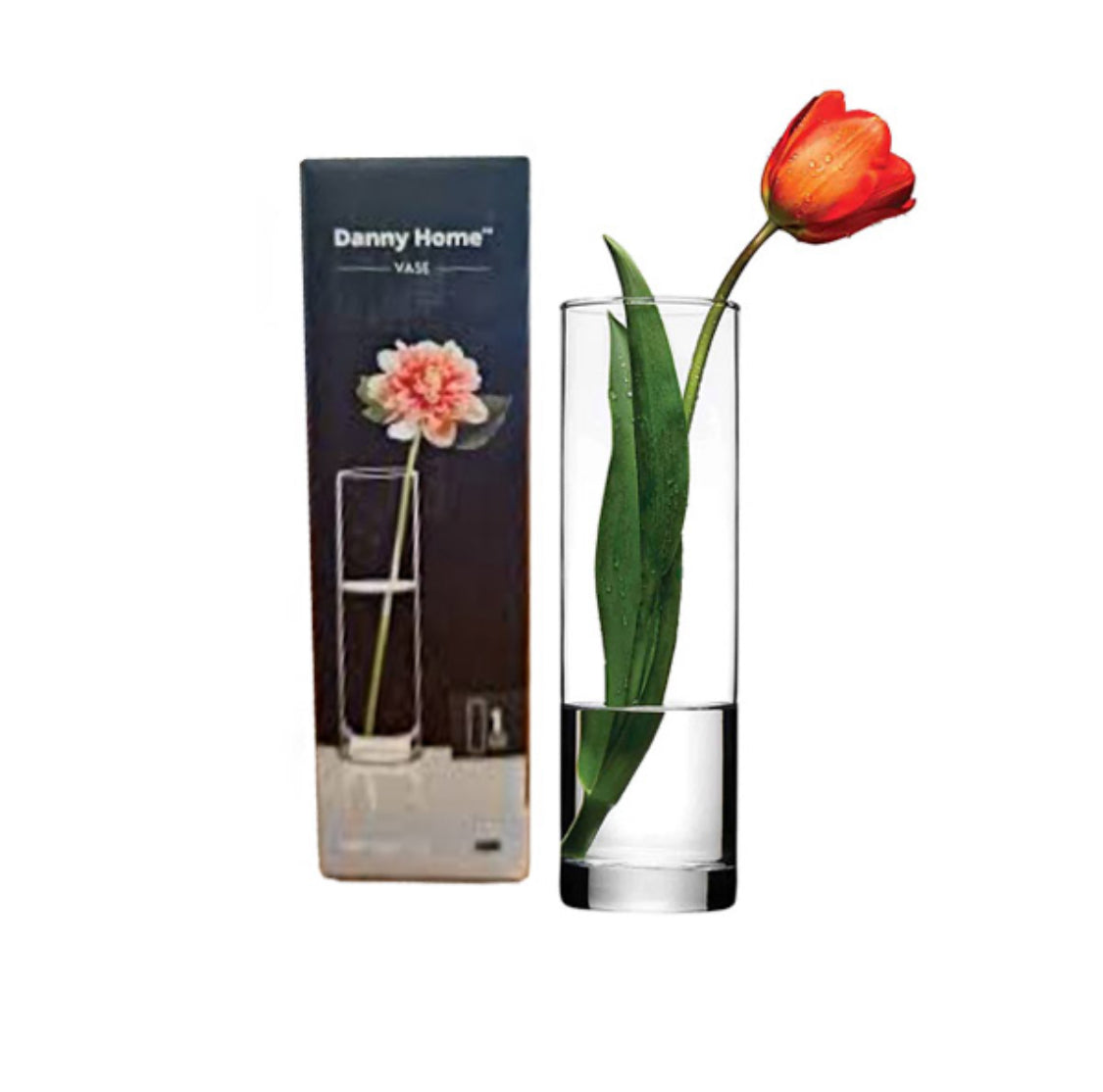 Danny Home Glass Vase 5*20.1cm