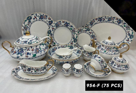 Royal Albart 75 Pcs Dinner Set