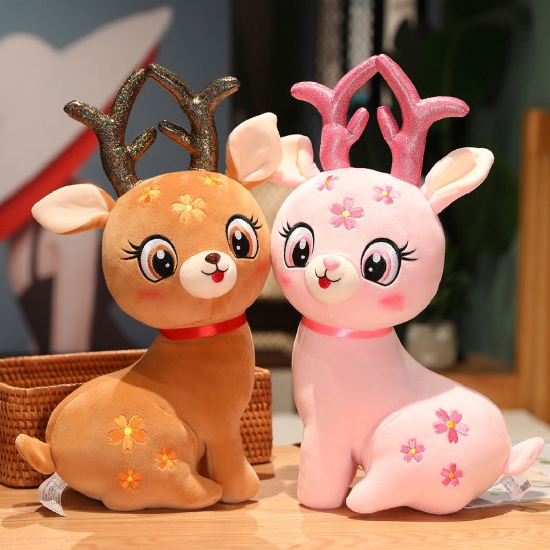 Kawaii Sika Deer Plush Toy