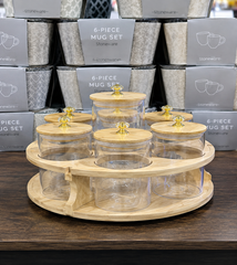 Lyra Rotating Masala Storage Jar (7Pcs)