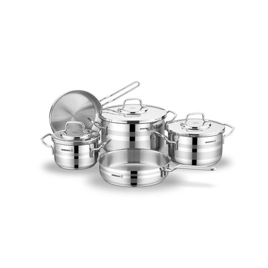 Korkmaz Astron 8Pcs Cookware Set A2055
