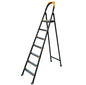 LEO 7 Step Metal Ladder