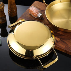 Golden Spanish Paella Pan