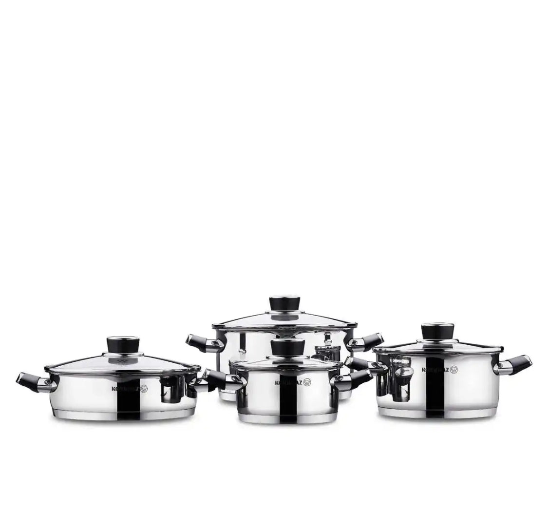Korkmaz Pera 8pcs Cookware Set A2087