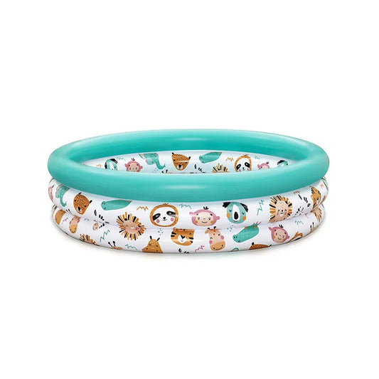 Bestway Round Inflatable Pool With Safari Aminal