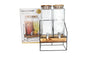 Beverage Jars with Tap & 2 Bases 2340ml