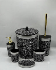 Fiber 6 Pcs Bathroom Set