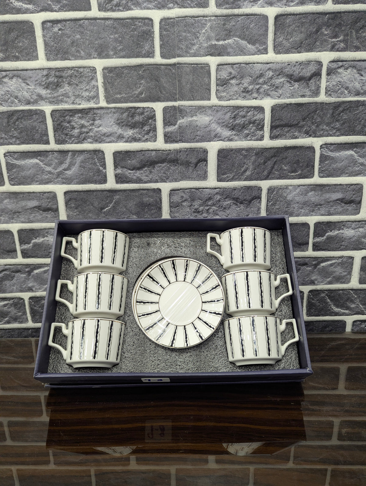 12 Pcs Cup & Saucers Set