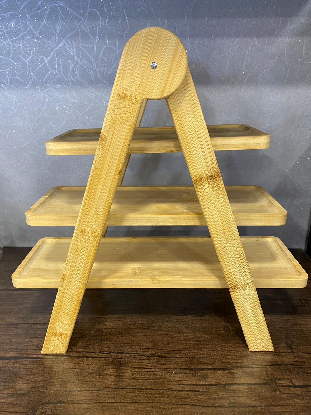 3 Storage Bamboo Stand 🥐