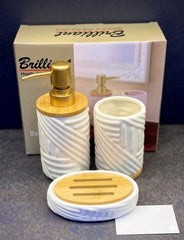Brilliant 3Pcs Bathroom Set RD