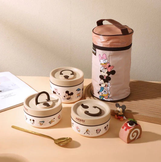 Cartoon Character Bowl With Spoon