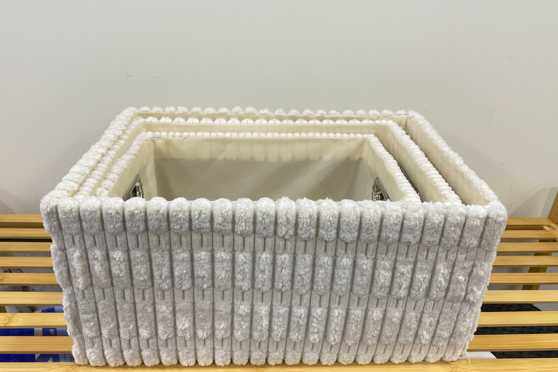 Woven Rope Storage Box 3 Pcs Set