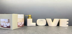 Brilliant 4Pcs Bathroom Set Love