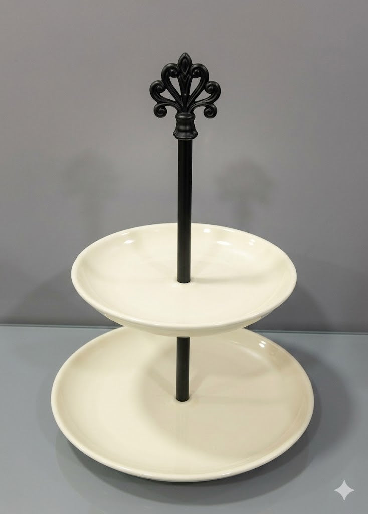Wrought Iron Fruit Plate