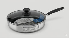 SS Fry Pan With G-Lid