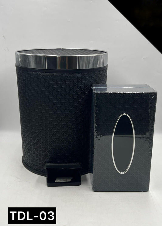 Dustbin Tissue Box Set